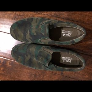 Men’s Polo camouflage slip ons